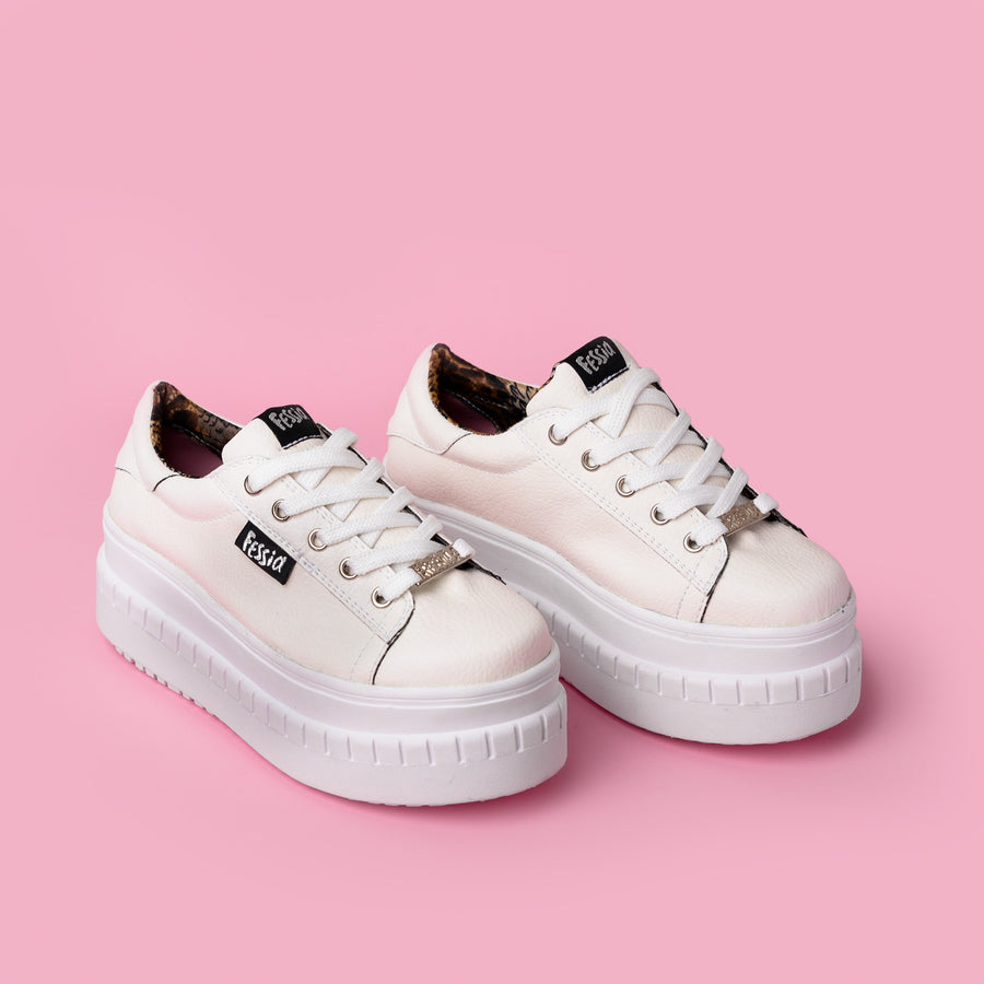 Zapatilla Funky White Basic